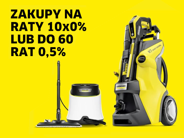 Raty 0% Karcher
